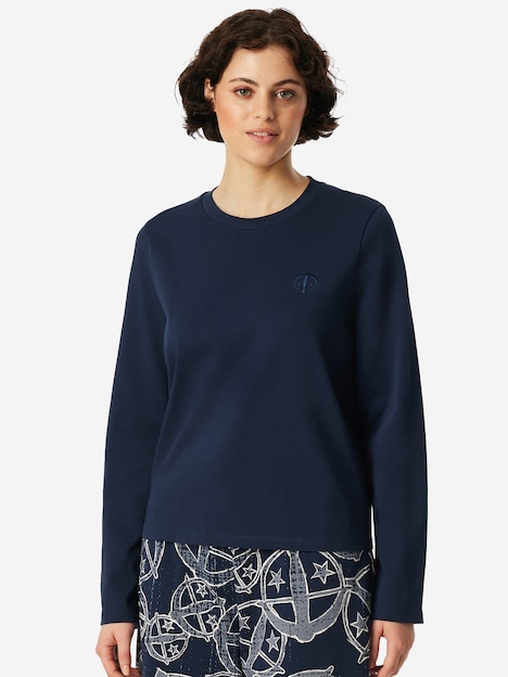 Schiesser Damen Longsleeve SCHIESSER 150 YEARS - admiral