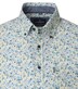 Leinenhemd Kurzarm Print Casual Fit