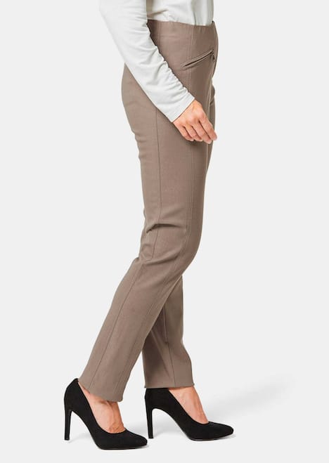 Wärmende Schlupfhose LOUISA in knitterarmer Ware