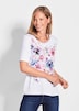 Druckshirt mit Blumenmotiv