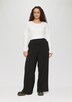 Wide-Leg-Hose mit elastischem Bund