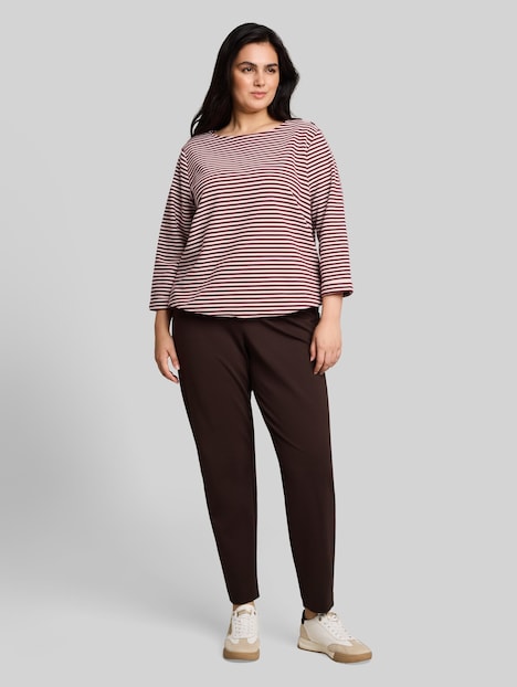 Langarmshirt mit Knopf-Details