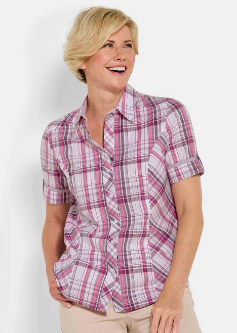 Blusenshirt mit Karomuster