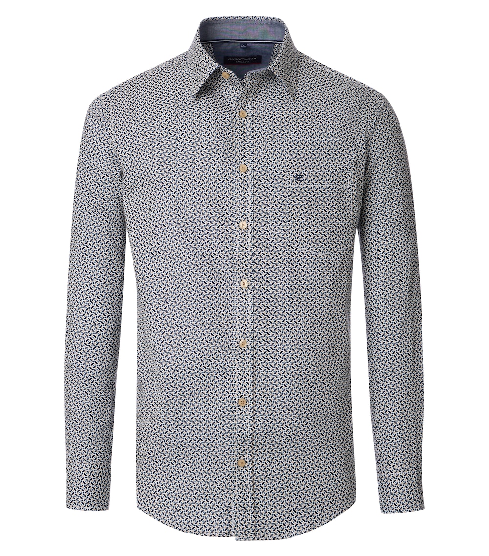 Freizeithemd Print Casual Fit