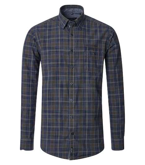 Freizeithemd kariert Casual Fit