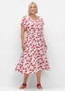 Druckkleid Kurzarm Print