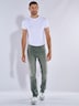 Herren Super-Stretch-Jeans regular , Hellgruen