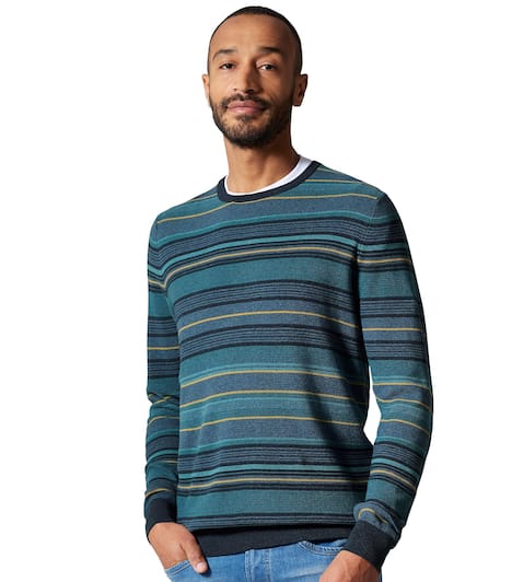 Pullover gestreift