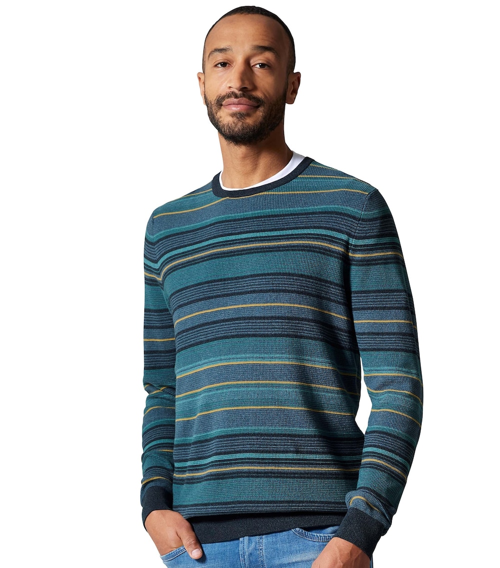 Pullover gestreift