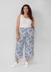 Culotte aus Viskosemix mit All-over-Print