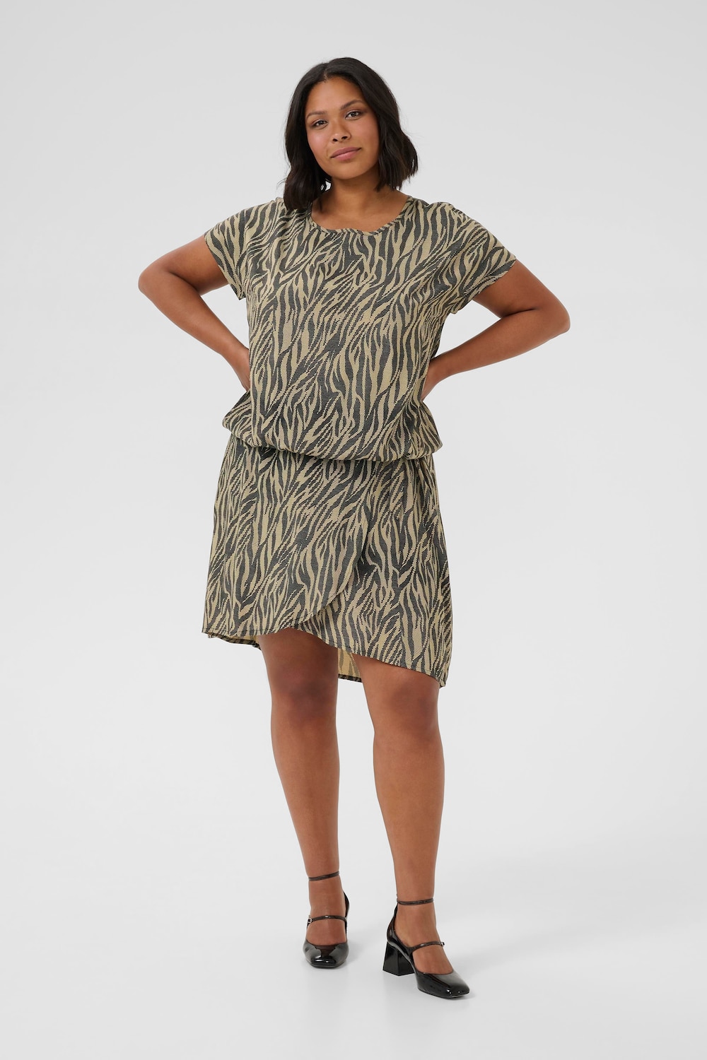 Kurzarm-Bluse Regular fit