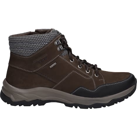 Herren Stiefelette Leroy 53, braun-kombi