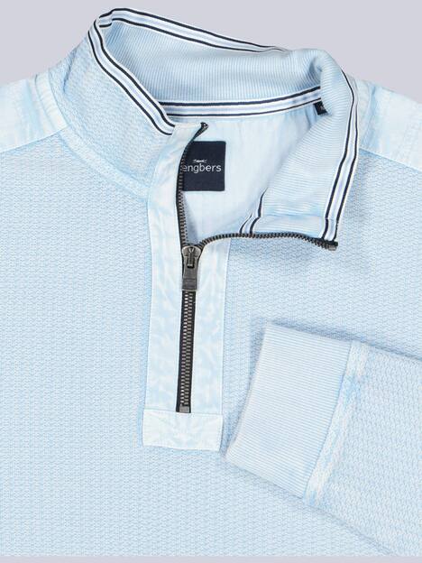 engbers Herren Sweatshirt regular , Hellblau