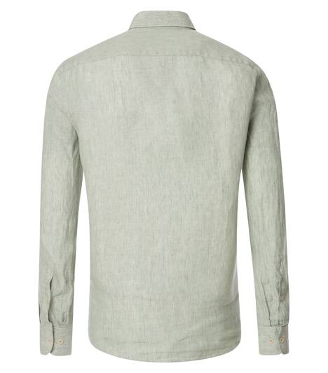 Leinenhemd uni Casual Fit