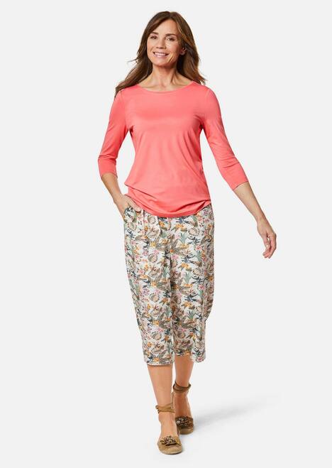 Trageangenehmes Stretch-Viskoseshirt