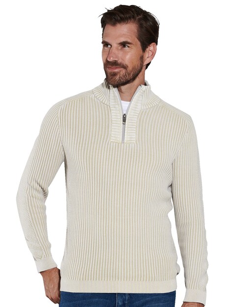 Pullover mit Troyerkragen