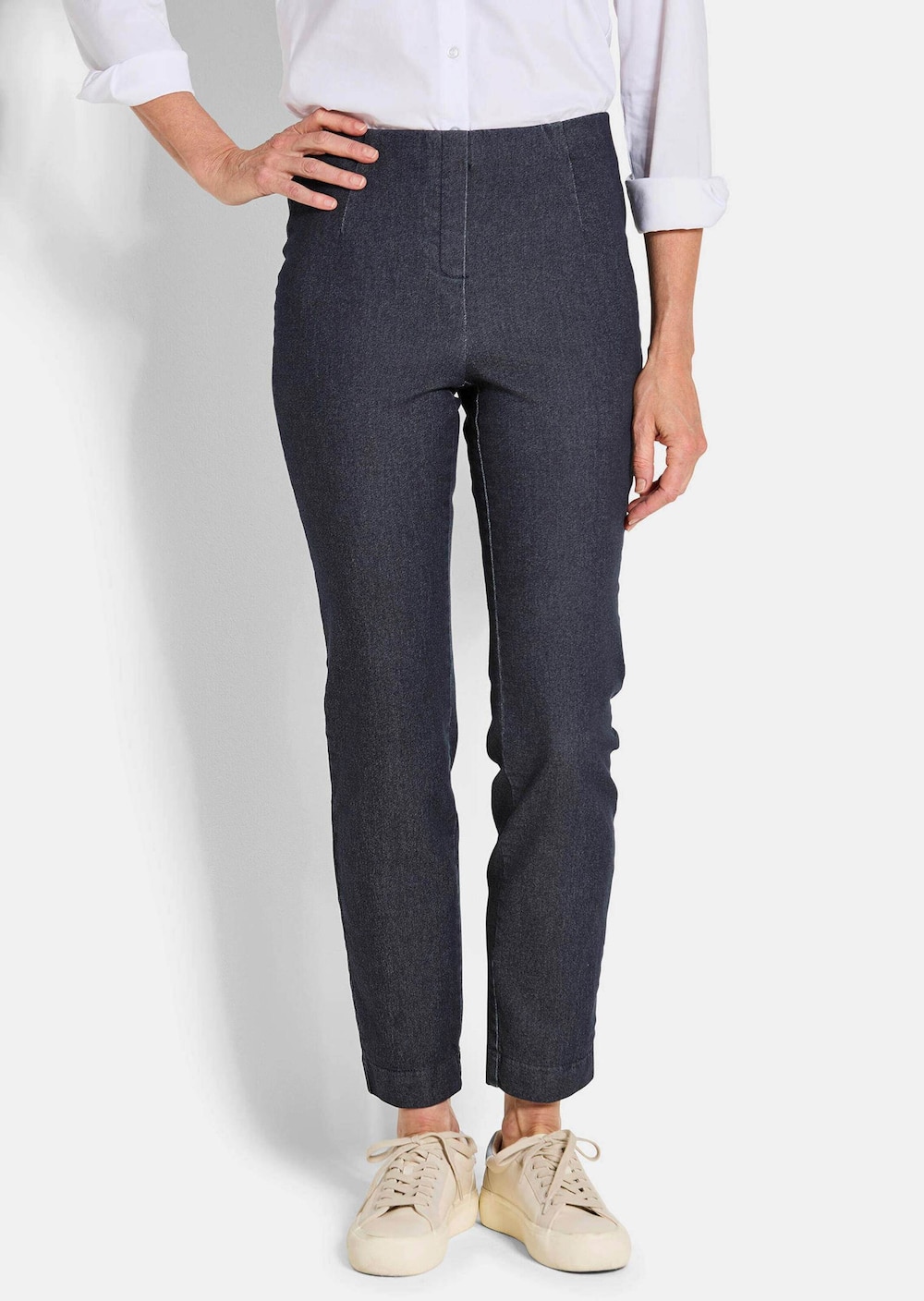 Slim Fit Hose LOUISA in Denim-Style