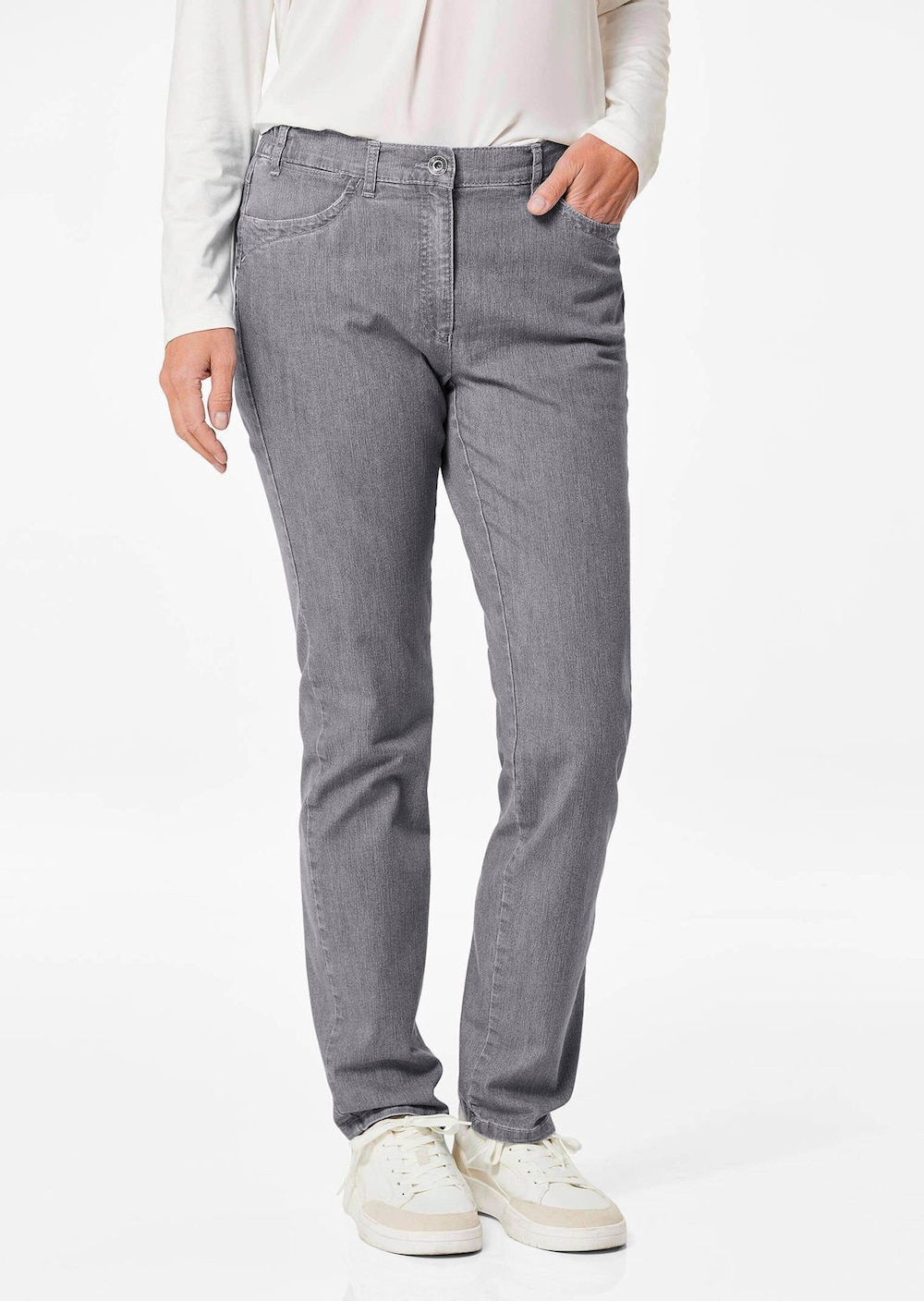 Edel geschmückte Jeanshose Carla