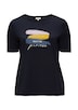 T-Shirt mit Rundhalsausschnitt und Front-Print