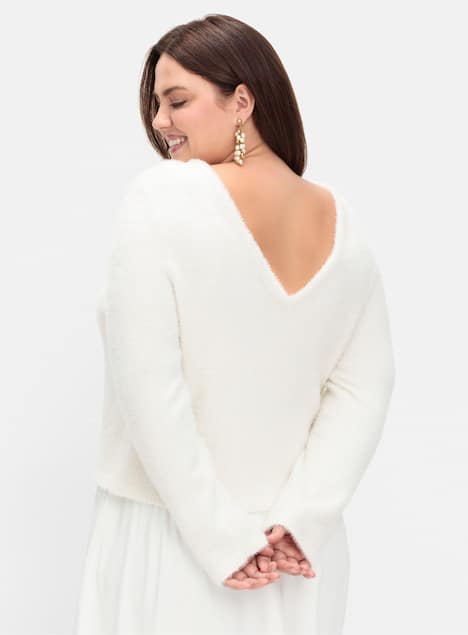 Pullover Langarm Uni