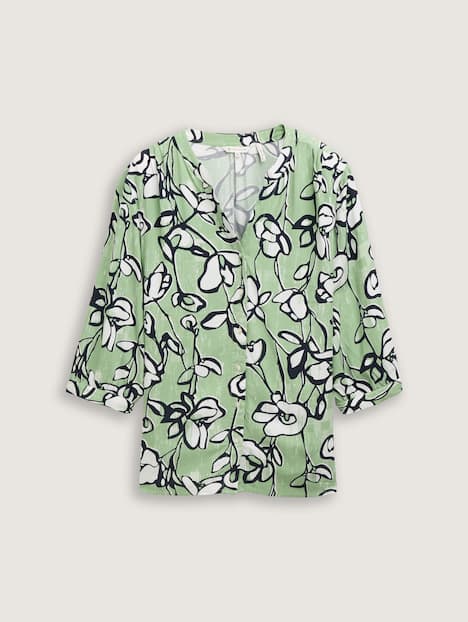 Bluse mit Muster