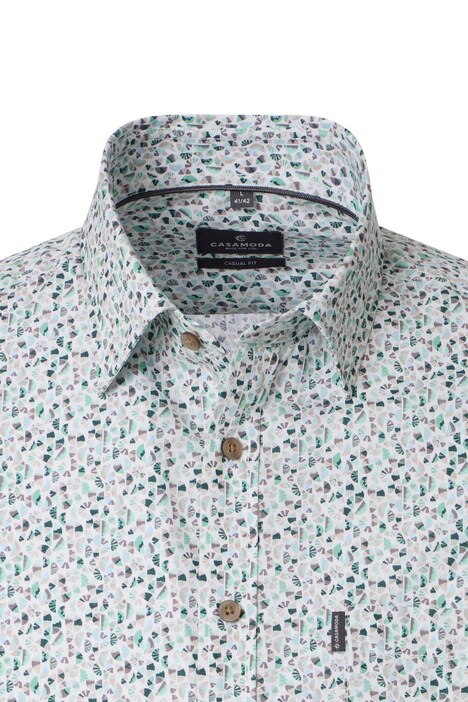 Freizeithemd Langarm Print Casual Fit