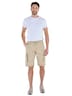Herren Bermuda mit Tunnelzug , Beige