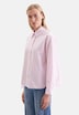 Damen Stehkragenbluse - Gestreift