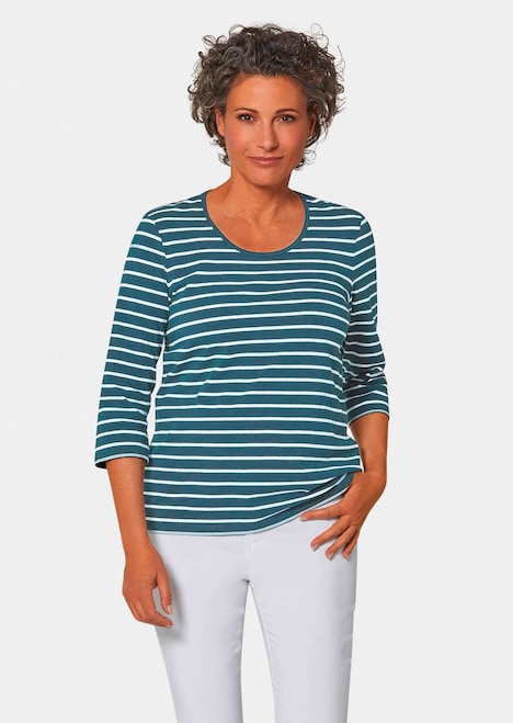 Buntgewirktes Ringelshirt