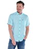 engbers Herren Kurzarm-Hemd aus Leinen , Mint