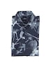 engbers Herren Kurzarm-Hemd gemustert , Marineblau