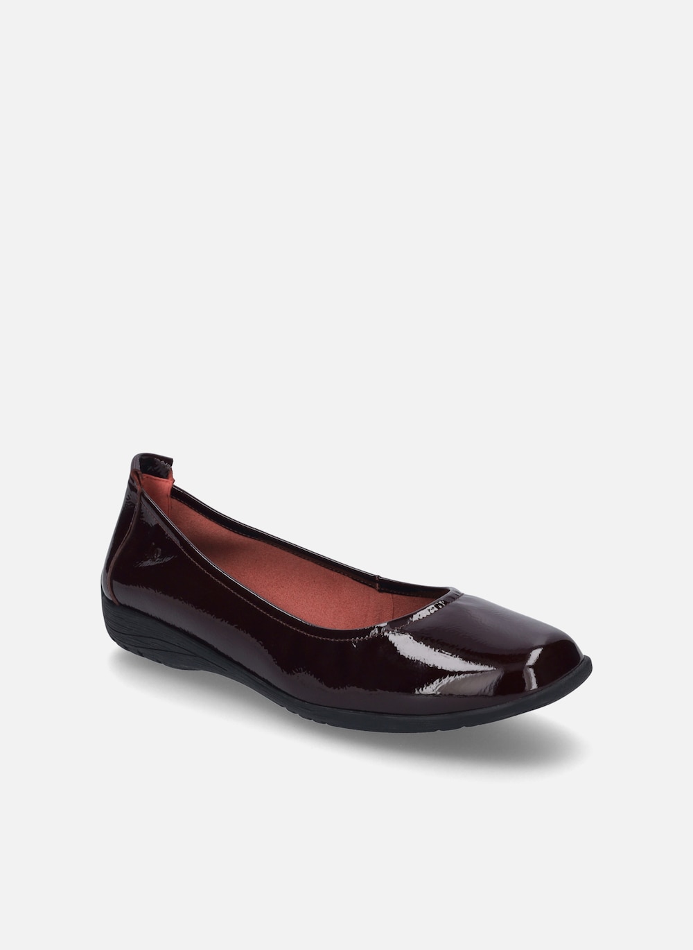 Damen Ballerina Fenja 01, bordeaux