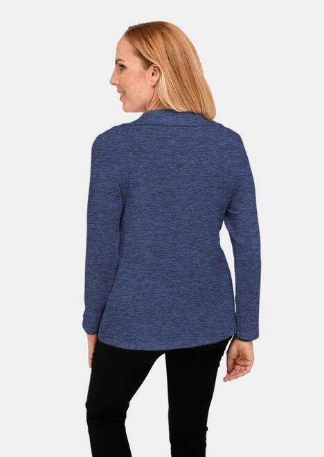 Flauschiges Troyer- Shirt