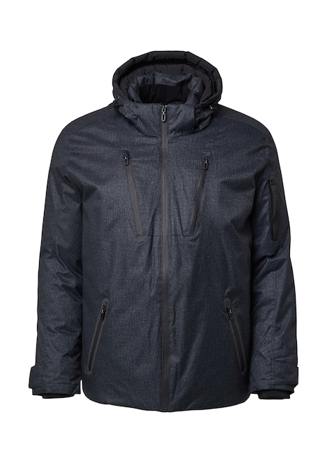 Wattierte Jacke mit Kapuze