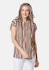 GOLDNER Blouse Gedessineerde blouse met gestreepte print