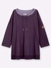 Sweatshirt Sweatshirt in Overzise-Form 3/4-Arm keine Angabe