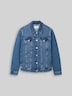 Jeansjacke mit Bio-Baumwolle