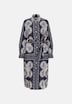 Damen Kleid - Tuchprint