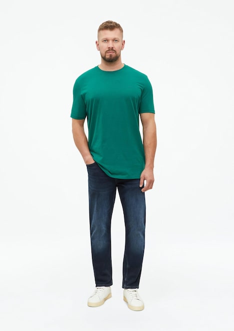 Baumwoll-T-Shirt mit Logo-Print