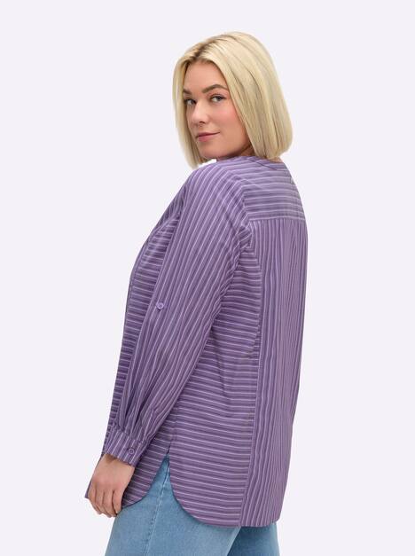 Tunika Langarm Ohne Kragen