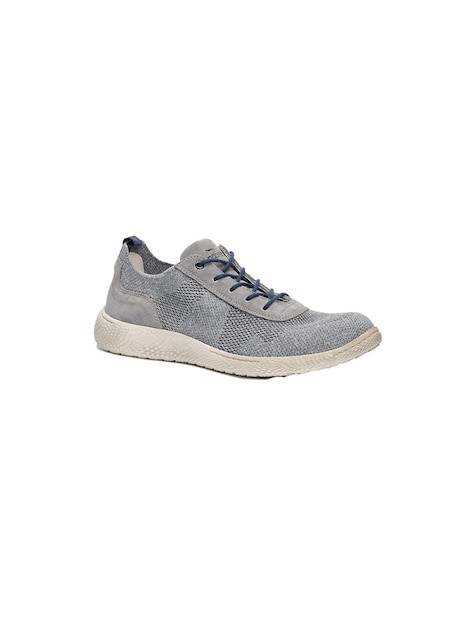 Herren Sneaker aus Materialmix , Hellgrau