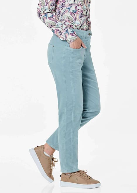 Sportliche Slim Fit Baumwollhose