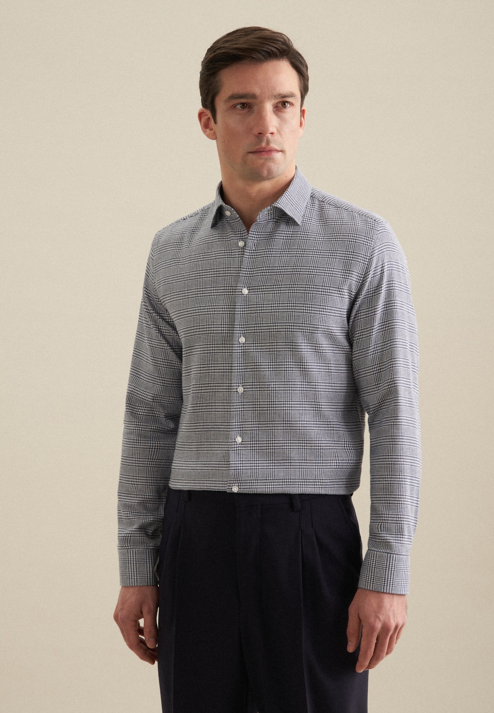 Herren Flanellhemd - Karo