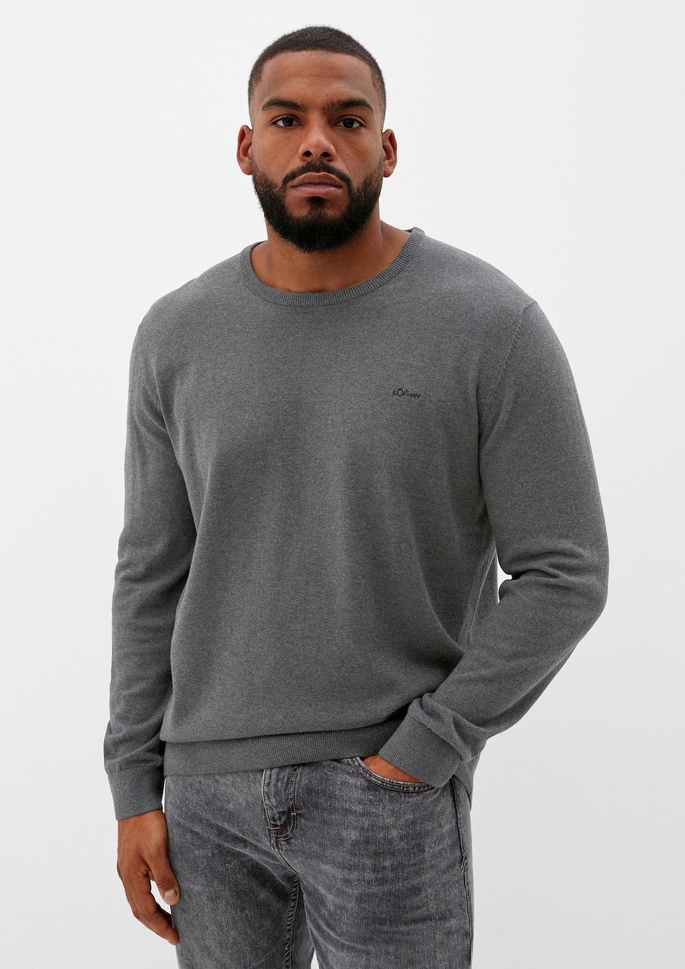Pullover aus Feinstrick