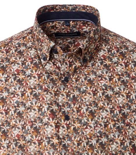 Freizeithemd Print Comfort Fit