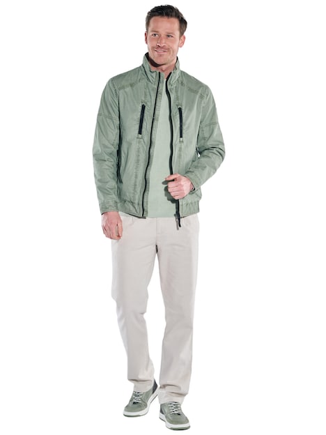 Herren Baumwoll-Jacke , Hellblau
