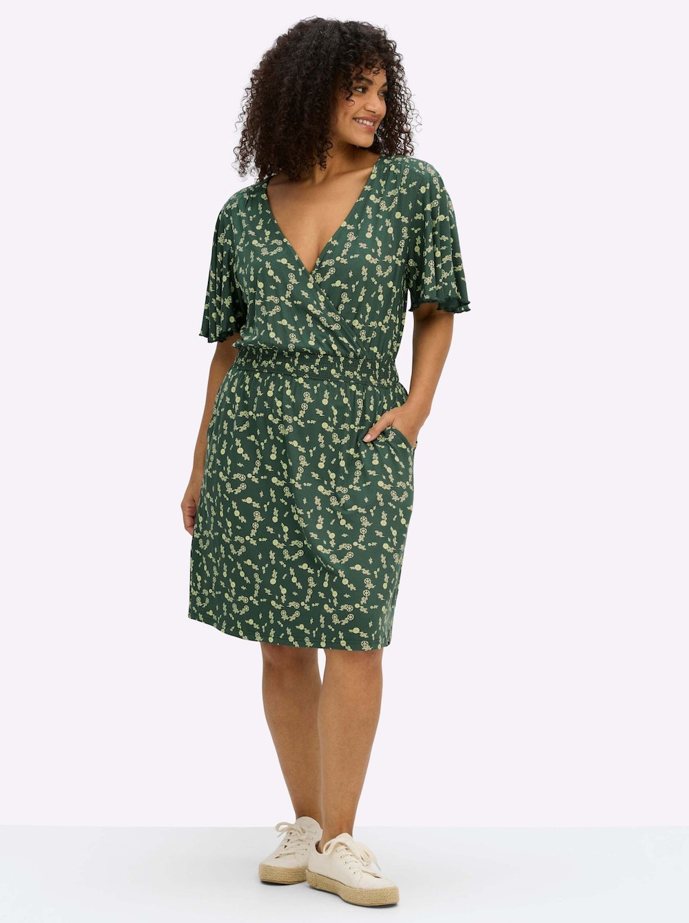 Jersey-Kleid Kurzarm
