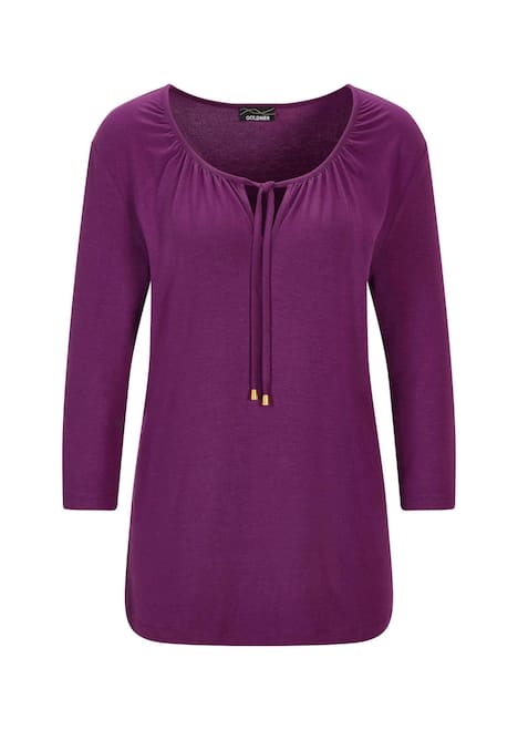 GOLDNER Shirt Shirt van zachte viscose