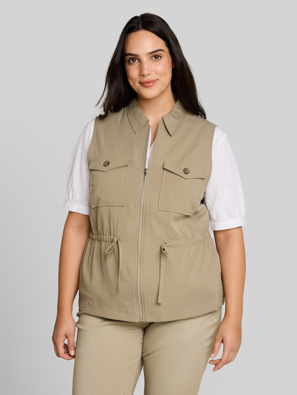 Regular Fit Weste mit Brusttaschen