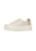 Sneaker mit Plateau-Sohle und Leo-Detail